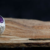 Silver Ring: Solid Men's ring 