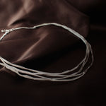 Silver Collier: Sculpted elegance and wearable art