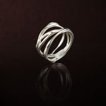 Silver Stack Ring: Handmade Root Jewellery