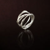 Silver Stack Ring: Handmade Root Jewellery